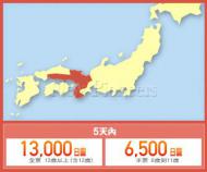 JAPAN JR KANSAI-HIROSHIMA AREA PASS